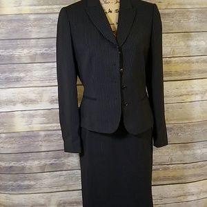 Pinstripe Business Suit 8